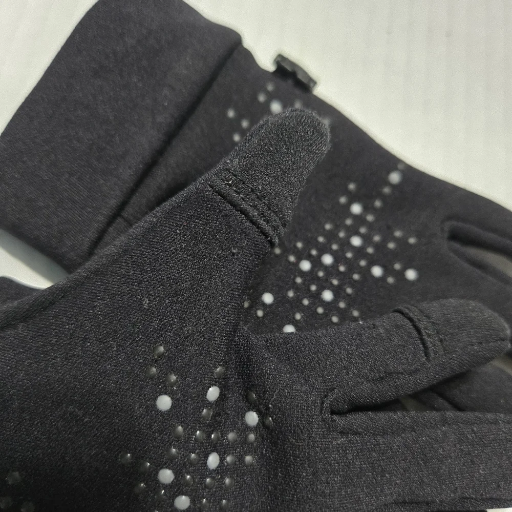 Head Touchscreen Black Winter Snow Gloves kids gloves, S
